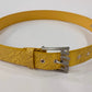 Yellow Bush Viper belt